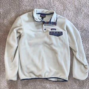 Cream Patagonia Pullover Sweatshirt